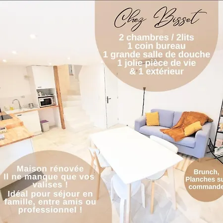 Chez Bisset_2chambres 4personnes Tatil Evi